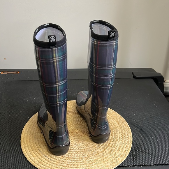 Kamik Snow Rain Winter Rubber Boots Size 8 - Picture 7 of 13